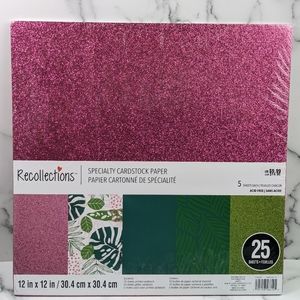 RECOLLECTIONS SPECIALTY CARDSTOCK 25 Sheets
